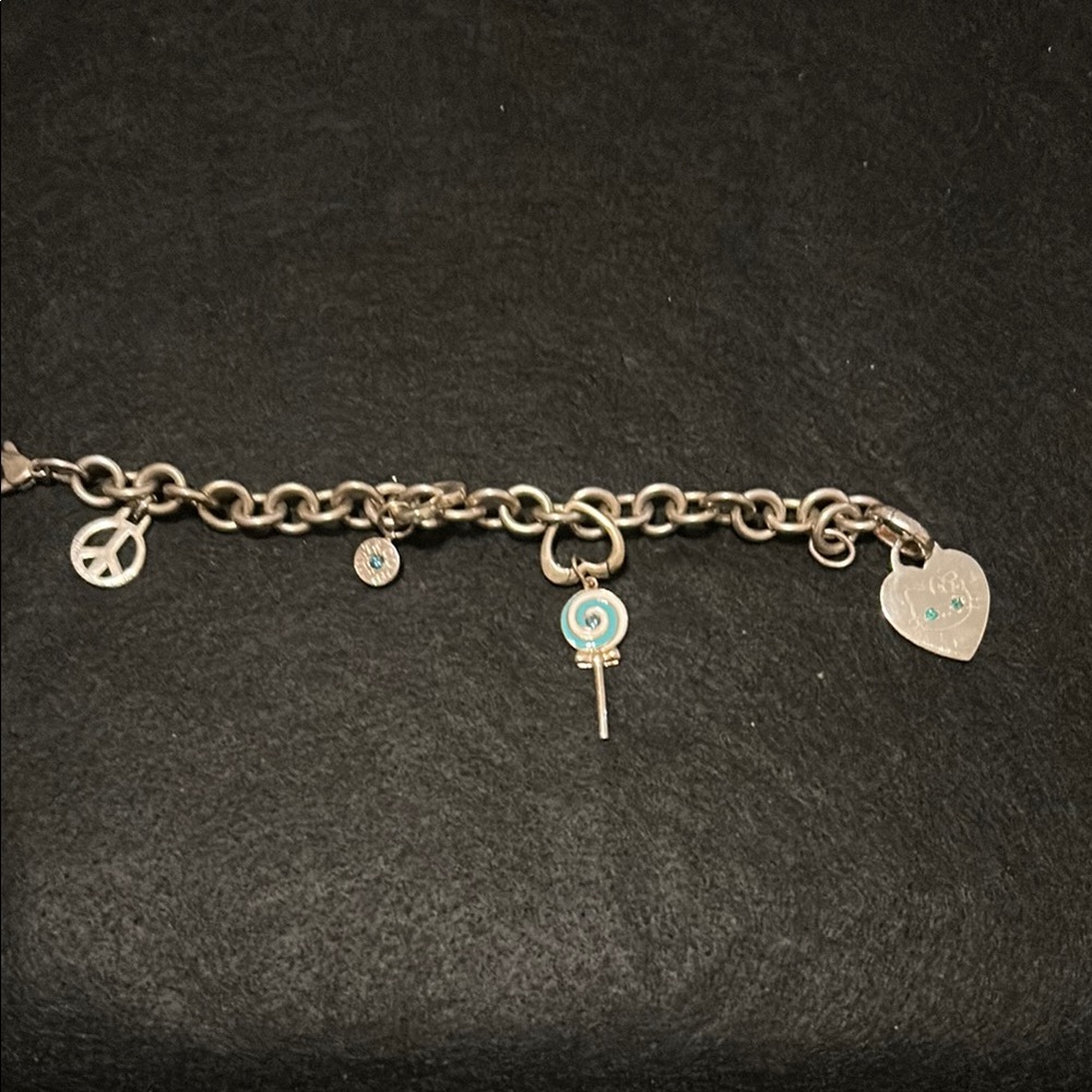 Tiffany & Co. Silver Charm Bracelet